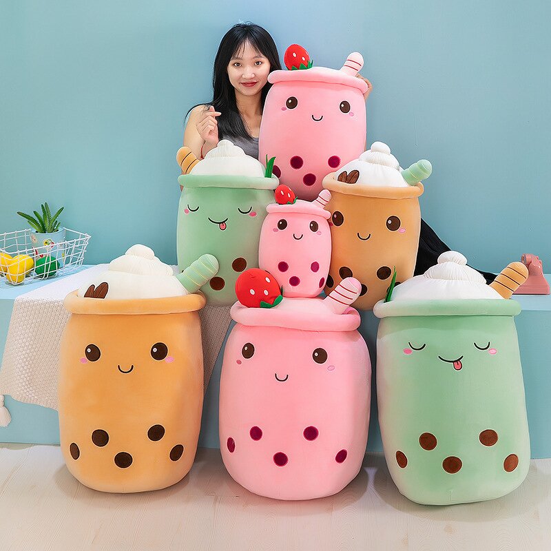 Plush Boba Toy Factory - Kawaii Milk Tea Pillow Supplier