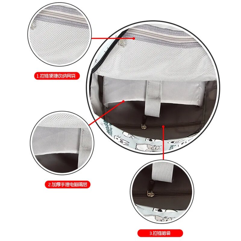 Cat Backpack Factory - Cute Cartoon Student Rucksack Supplier