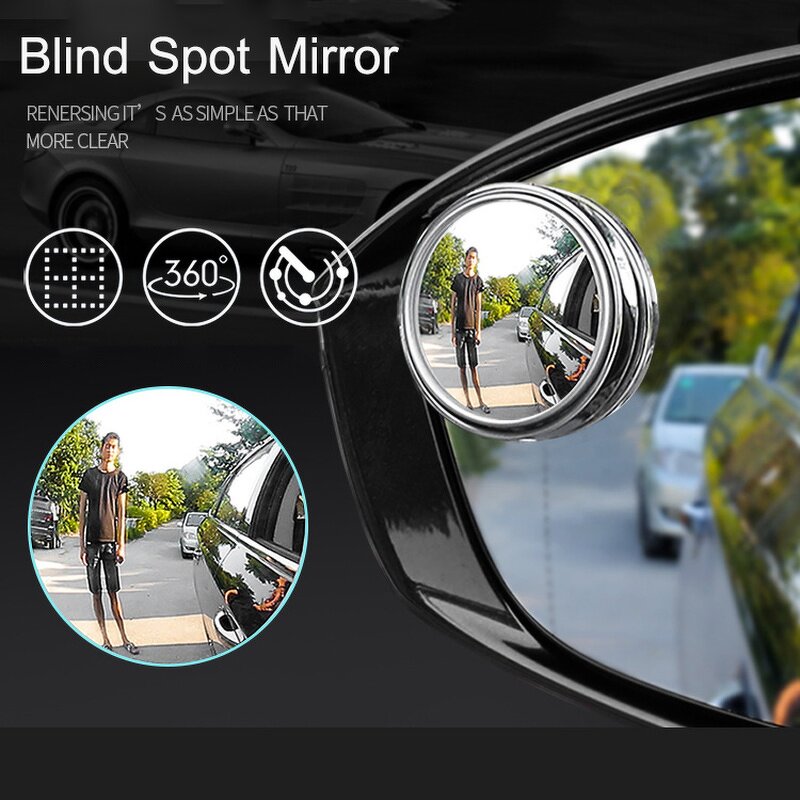 Blind Spot Mirror Factory - Adjustable Car Auxiliary Convex Mirror