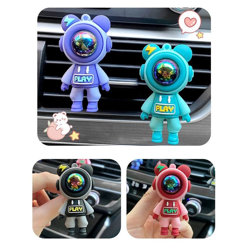 Car Air Freshener Factory - Cute Vent Clip Decoration Supplier