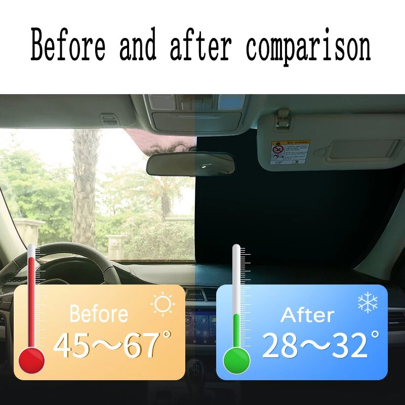 Car Sunshade Factory - Universal Windshield Sun Blocker