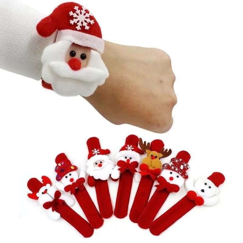 Christmas Wrist Decoration Factory - Santa Claus Patting Ring Toy