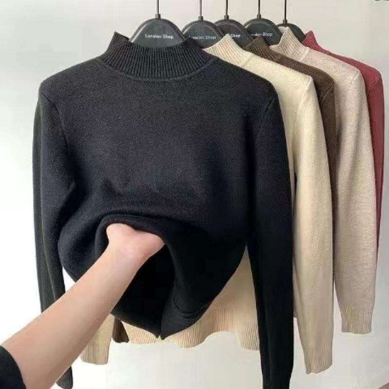 Turtleneck Sweater Factory - Fleece Lined Knitted Pullover Supplier