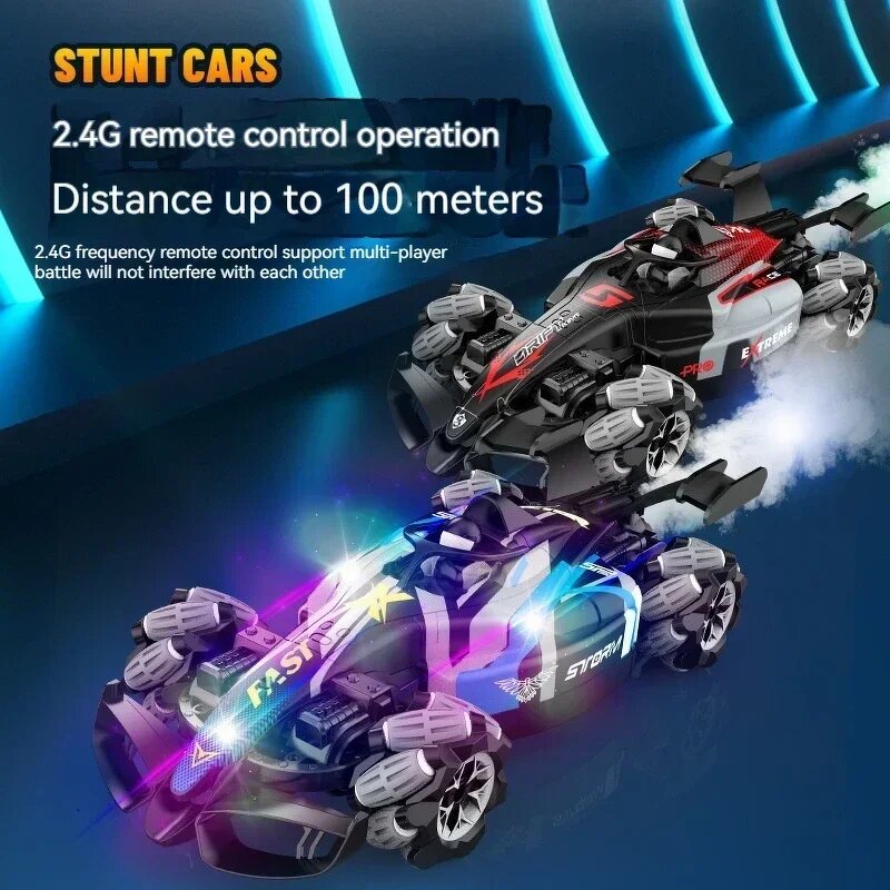 RC Stunt Car Factory - 360 Drift Rotating Spray Toy Supplier