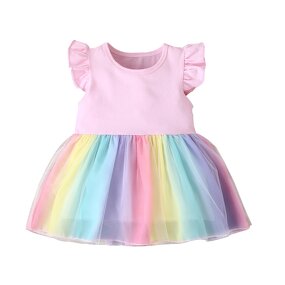 Baby Dress Factory - Knitted Ball Gown for Birthday Party