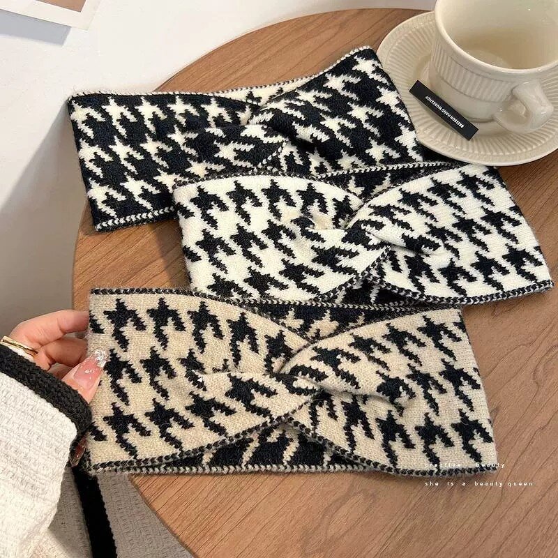 Headband Factory - Knitted Wide Edge Elastic Hair Band