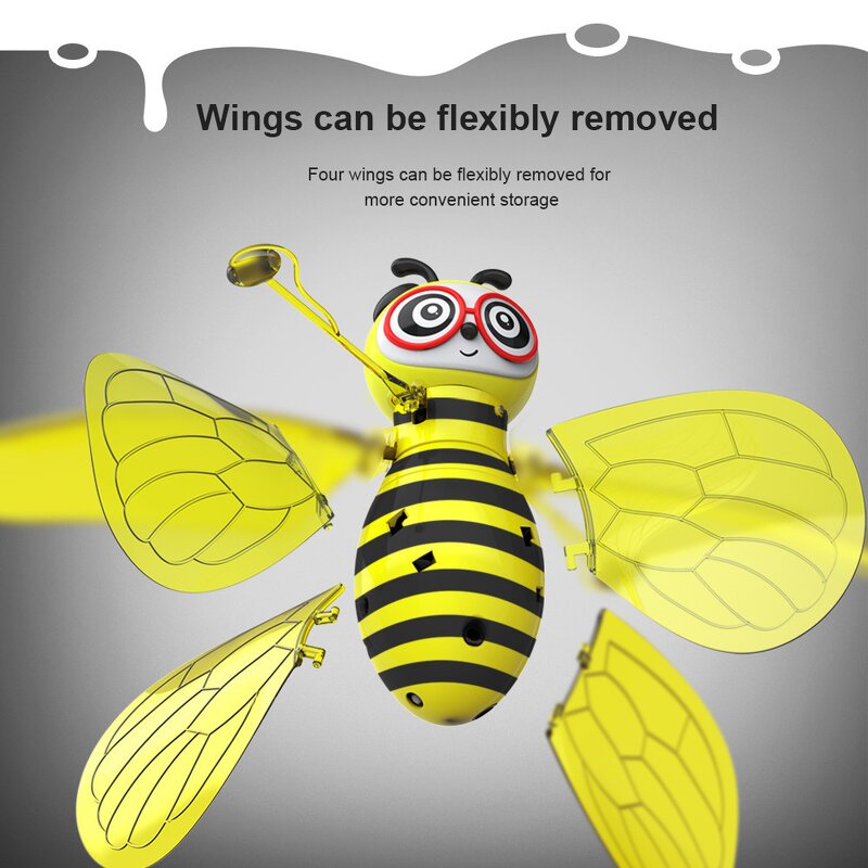 Induction Toy Factory - Glow Small Bees Suspension Aircraft Toy