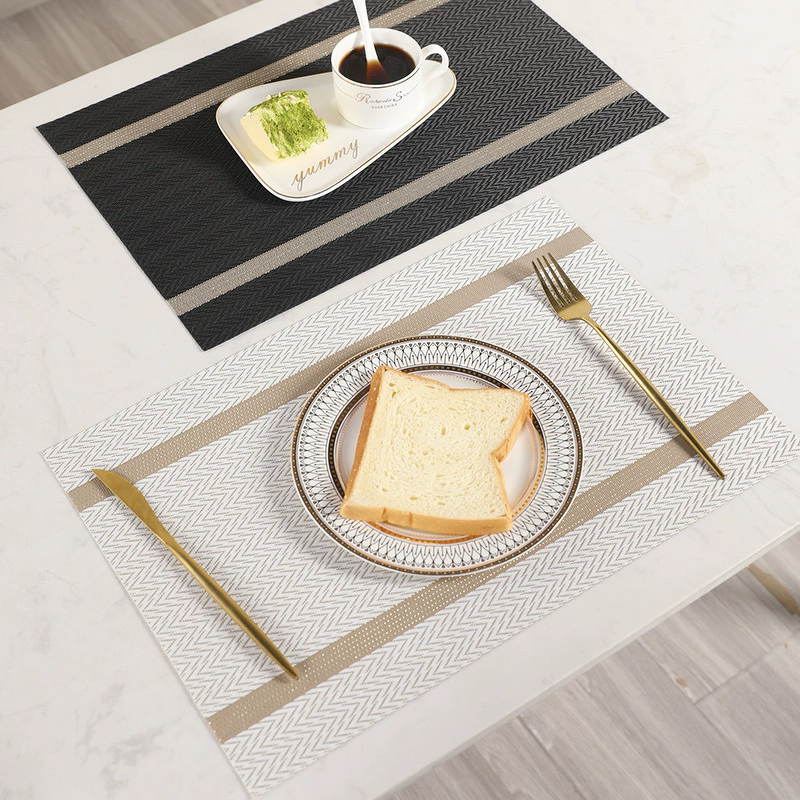 PVC Placemat Factory - Washable Vinyl Woven Table Mats