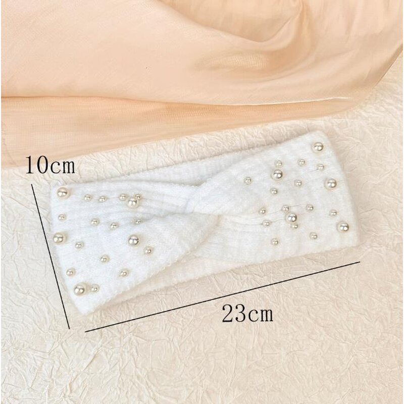 Hairband Factory - Warm Pearl Elastic Wind Proof Headband