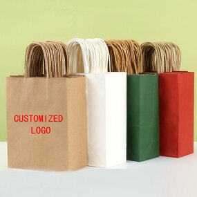 Kraft Paper Bag Factory - Large Personalized Food Packaging Bag