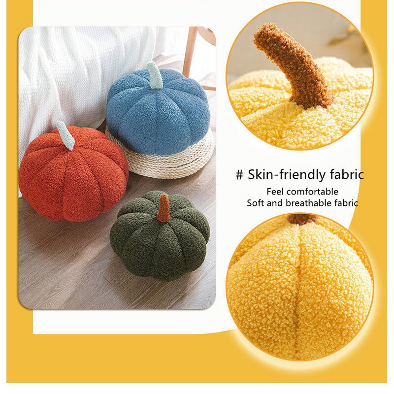 Plush Pillow Factory - Pumpkin Soft Soothing Cushion Gift