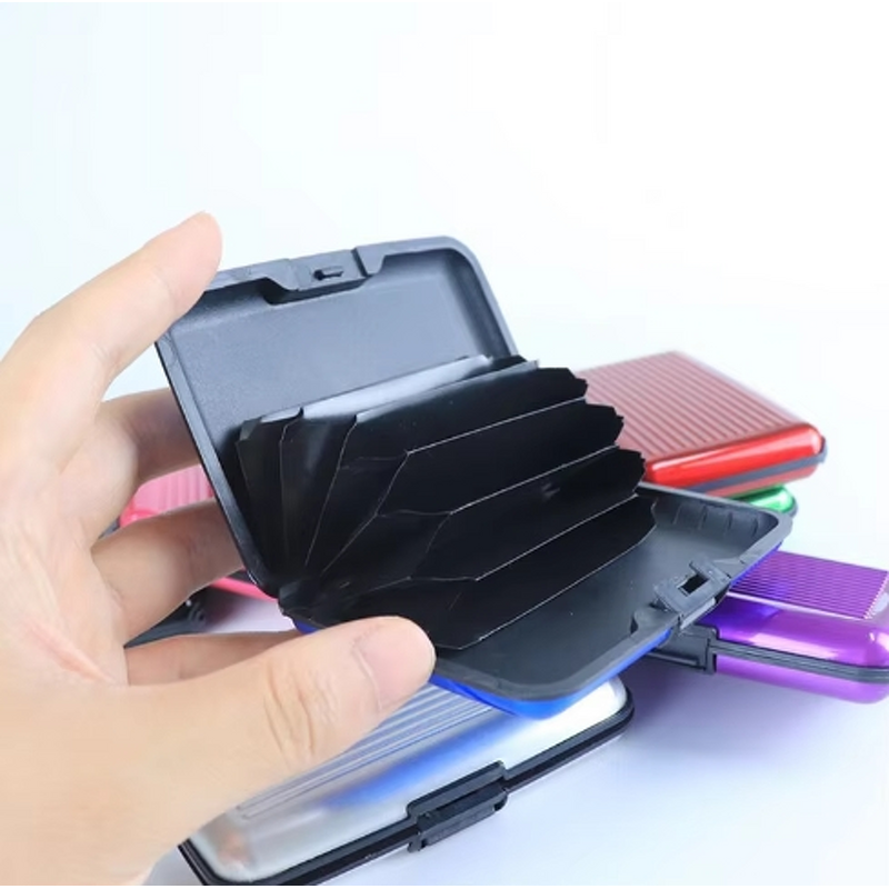 Metal Card Holder Factory - RFID Blocking Aluminum Wallet