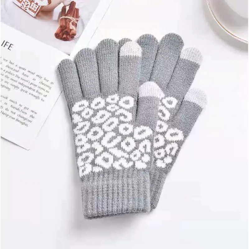 Touchscreen Gloves Factory - Jacquard Acrylic Warm Winter Gloves