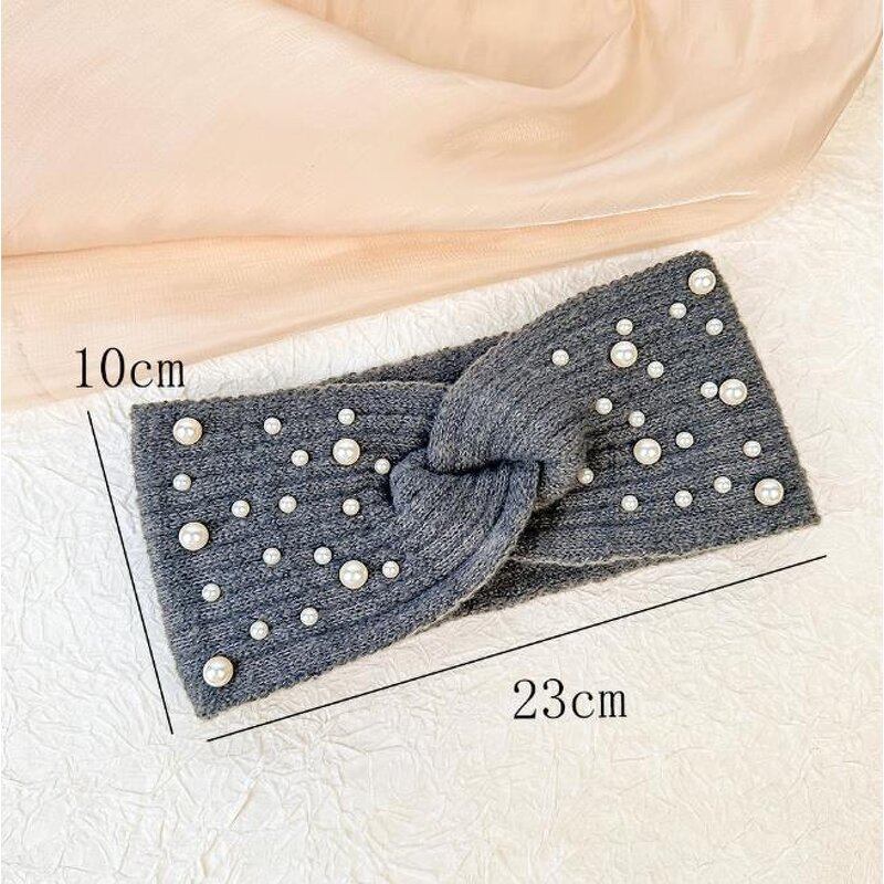 Hairband Factory - Warm Pearl Elastic Wind Proof Headband