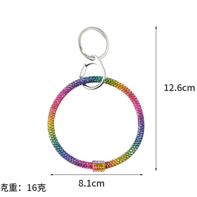 Key Chain Factory - Full Diamond Colored Rhinestone Wristlet