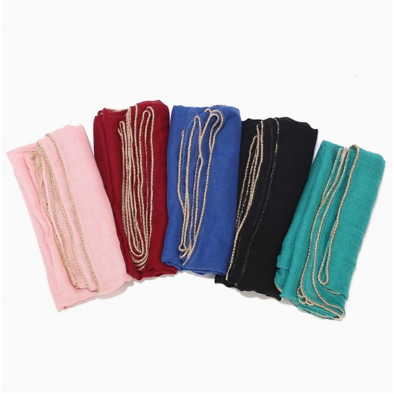 Headscarf Factory - Solid-Colour Encrypted Weave Shawl