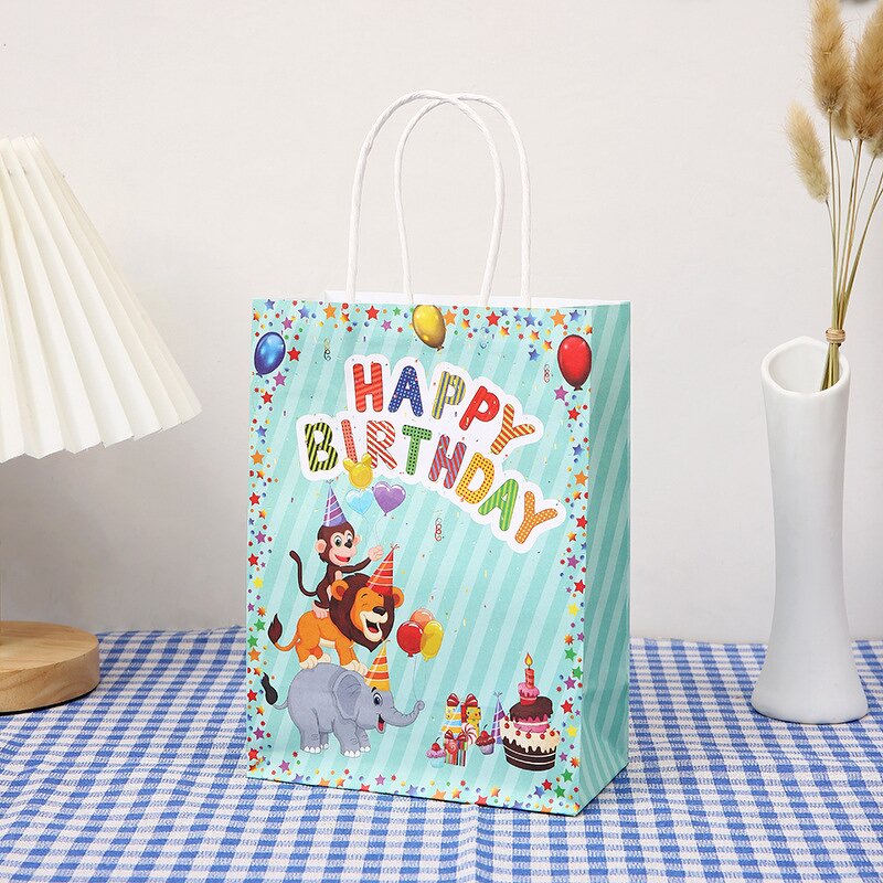 Paper Gift Bags Factory - Unicorn Candy Treat Party Favor Bags