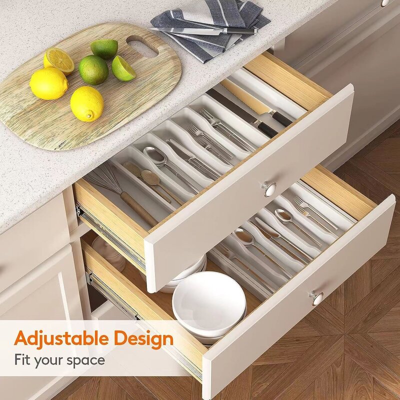 Drawer Organizer Factory - BPA Free Expandable Utensil Tray