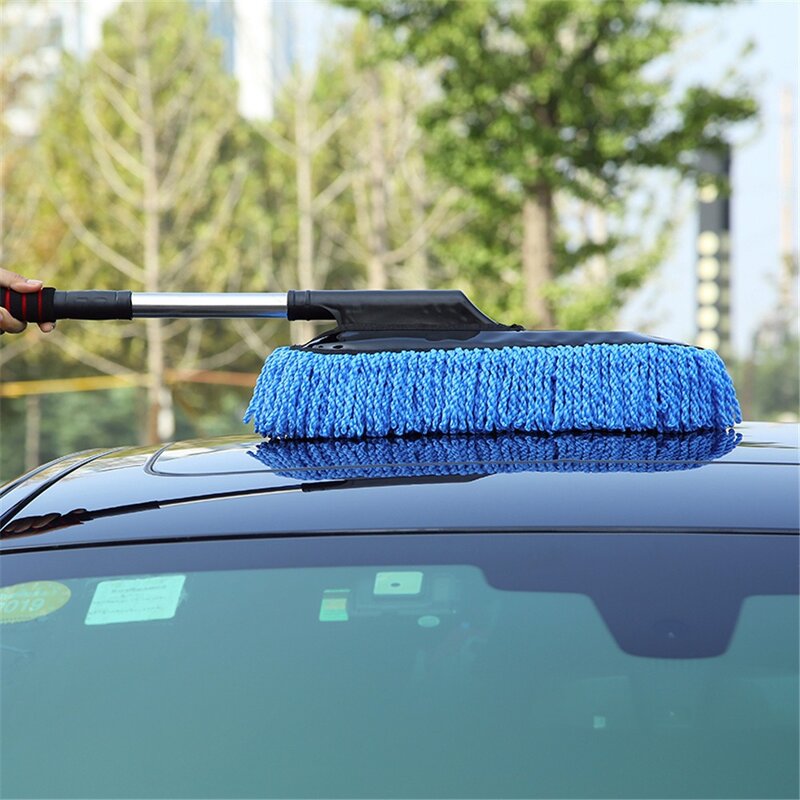 Car Cleaning Brush Factory - Telescopic Mirror Wiper Scraper