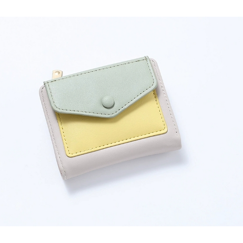 Women's Wallet Factory - Simple Sweet Two Fold Card Wallet