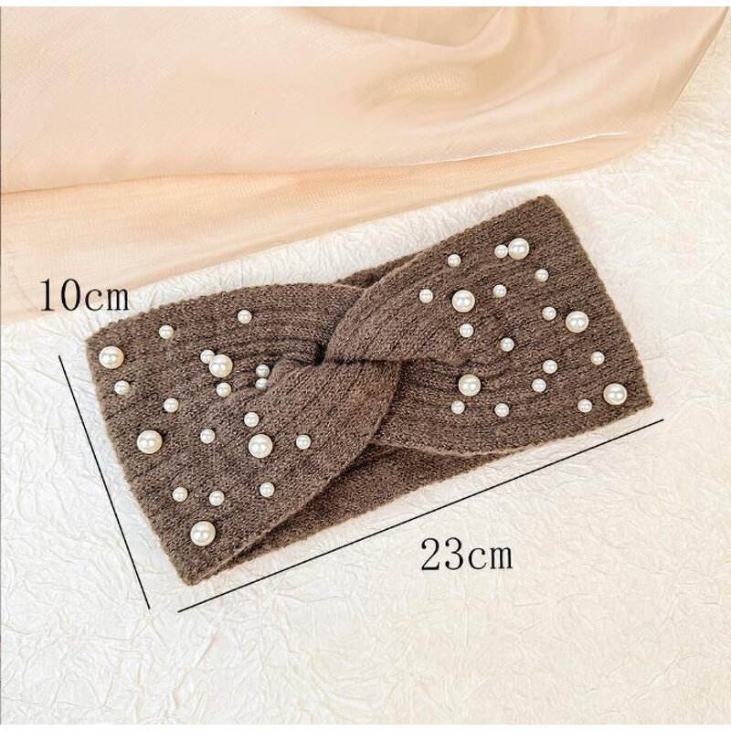 Hairband Factory - Warm Pearl Elastic Wind Proof Headband