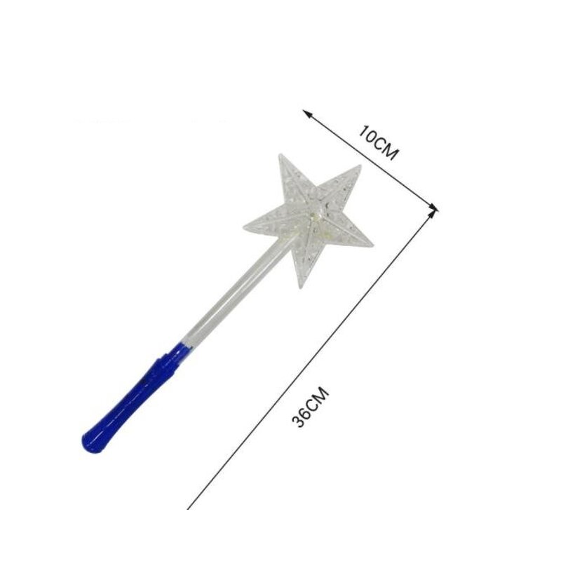 LED Magic Wand Factory - Easter Flashing Star Princess Wand