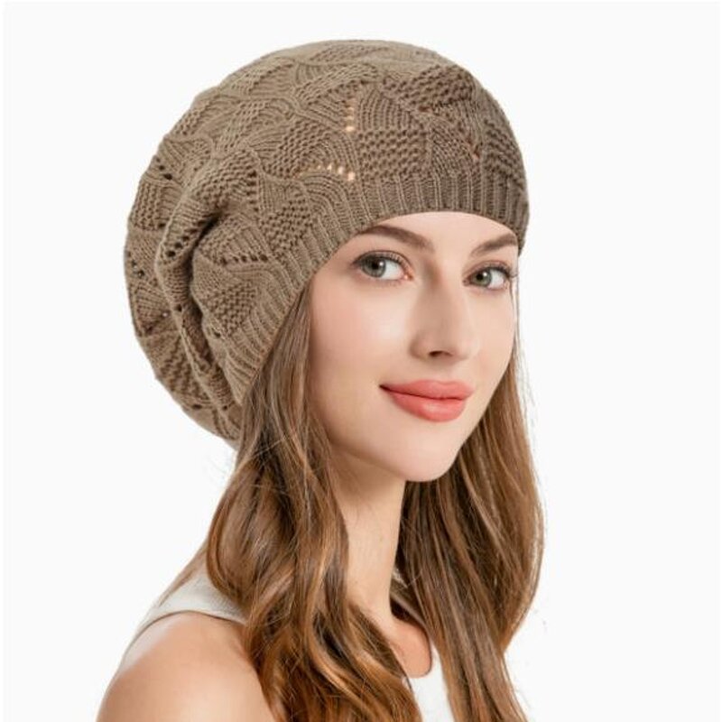 Women's Beret Factory - Knitted Retro Casual Stretch Beret