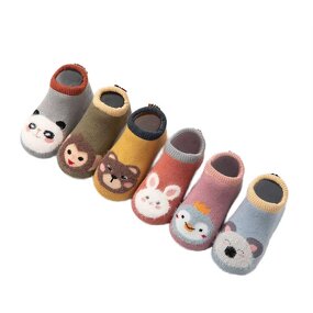 Baby Socks Factory - Cartoon Animal Anti-slip Ankle Socks