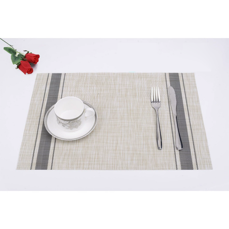 Table Mat Factory - Luxury Gold PVC Woven Placemat