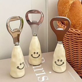 Bottle Opener Factory - Creative Smiley Stainless Steel Opener