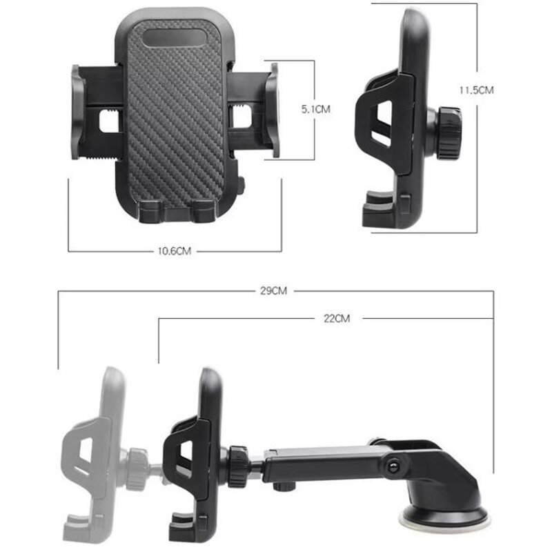 Car Phone Holder Factory - 2 in 1 Universal Air Vent Cradle