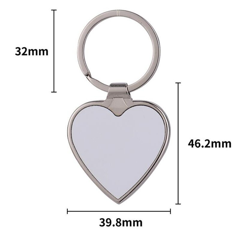 Keychain Factory - Custom Photo Sublimation Metal Keychain