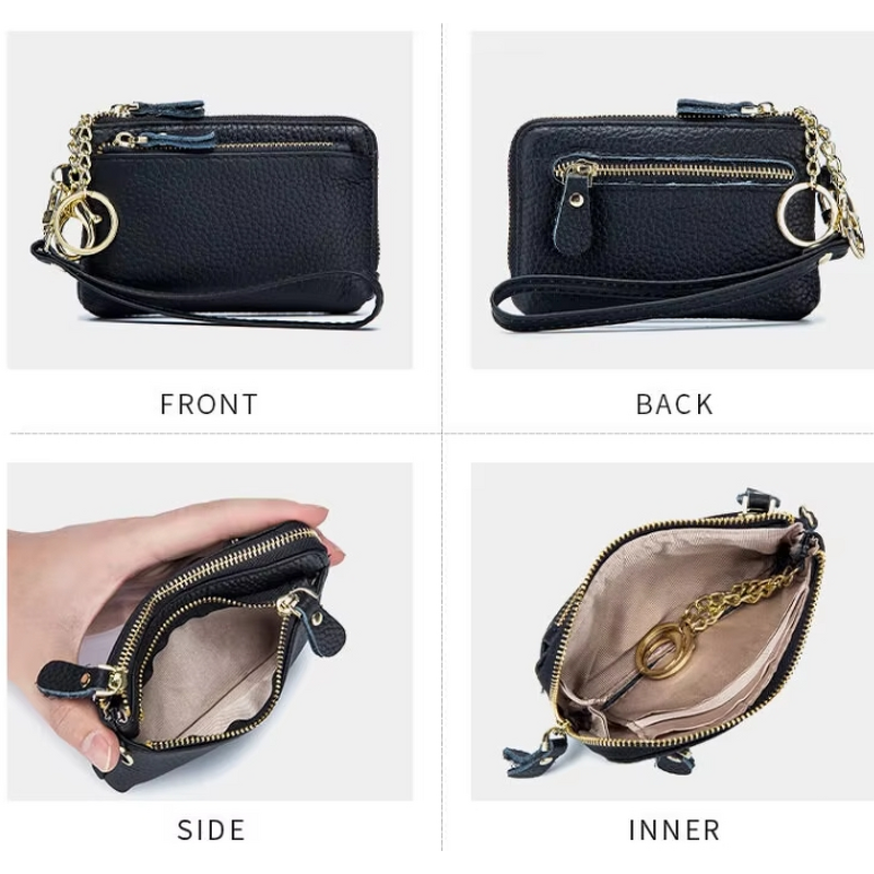 Women's Wallet Factory - Custom Leather Cute Clutch Coin Bag