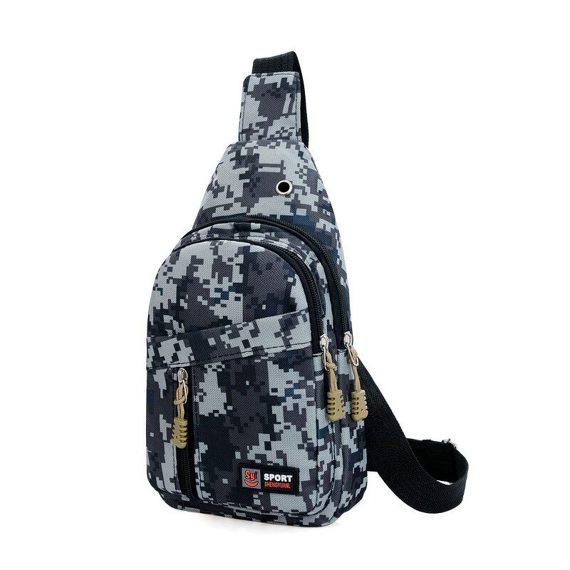 Chest Bag Factory - Camouflage Sports Crossbody Bag