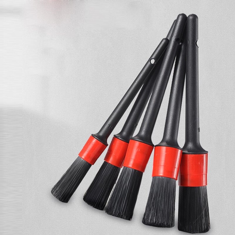 Car Brush Kit Factory - Custom 5PCS Detail Cleaning Brush Set