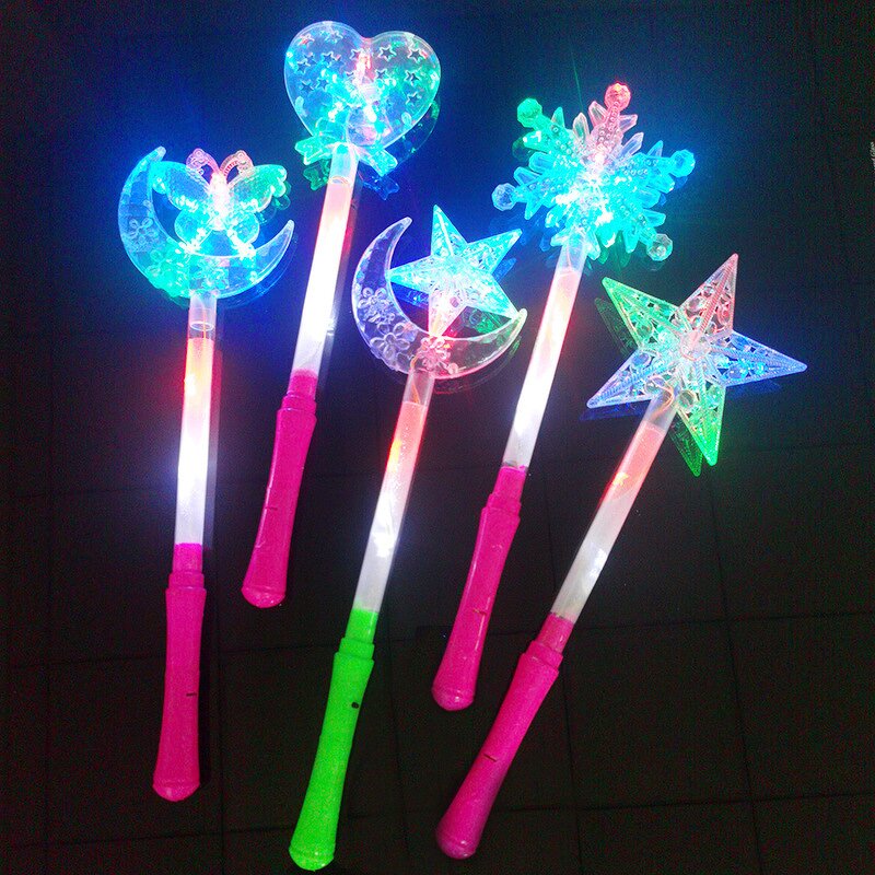 LED Magic Wand Factory - Easter Flashing Star Princess Wand