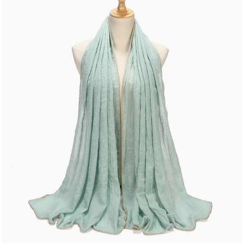 Headscarf Factory - Solid-Colour Encrypted Weave Shawl