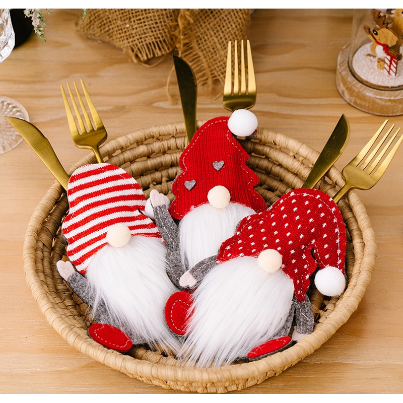 Christmas Cutlery Set Factory - Custom Gnome Rudolph Set