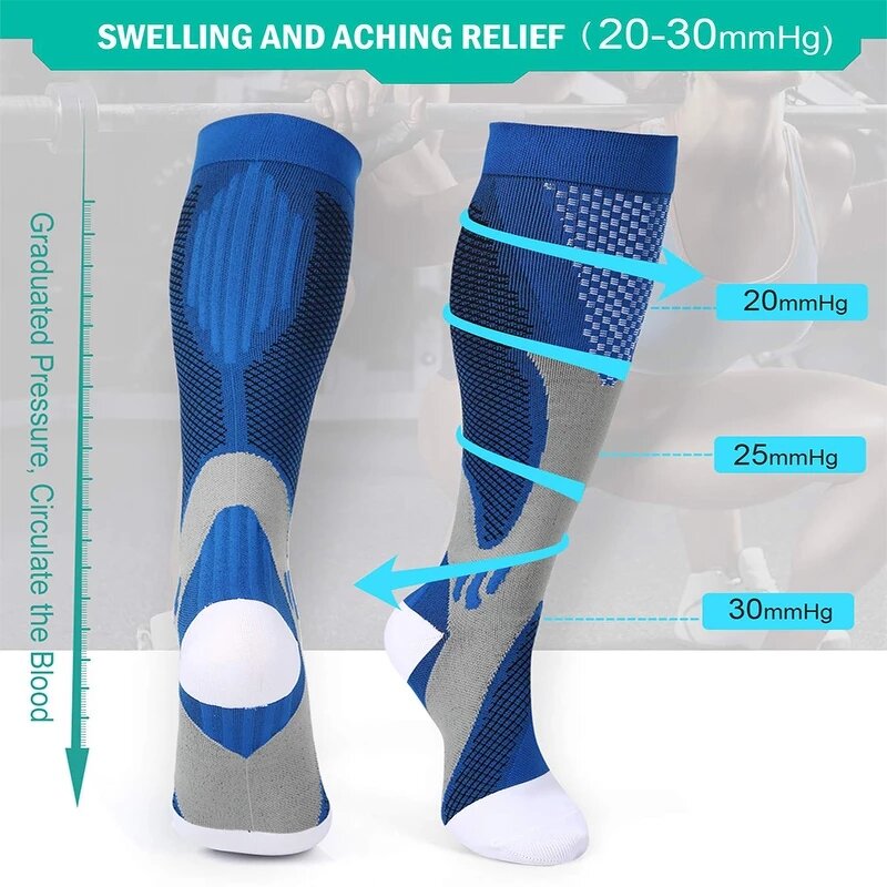 Compression Socks Factory - Men Nylon Outdoor Cycling Socks