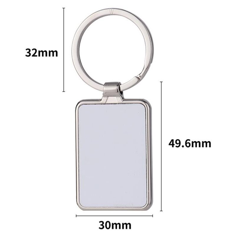 Keychain Factory - Custom Photo Sublimation Metal Keychain