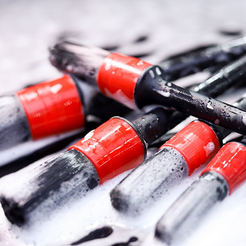 Car Brush Kit Factory - Custom 5PCS Detail Cleaning Brush Set