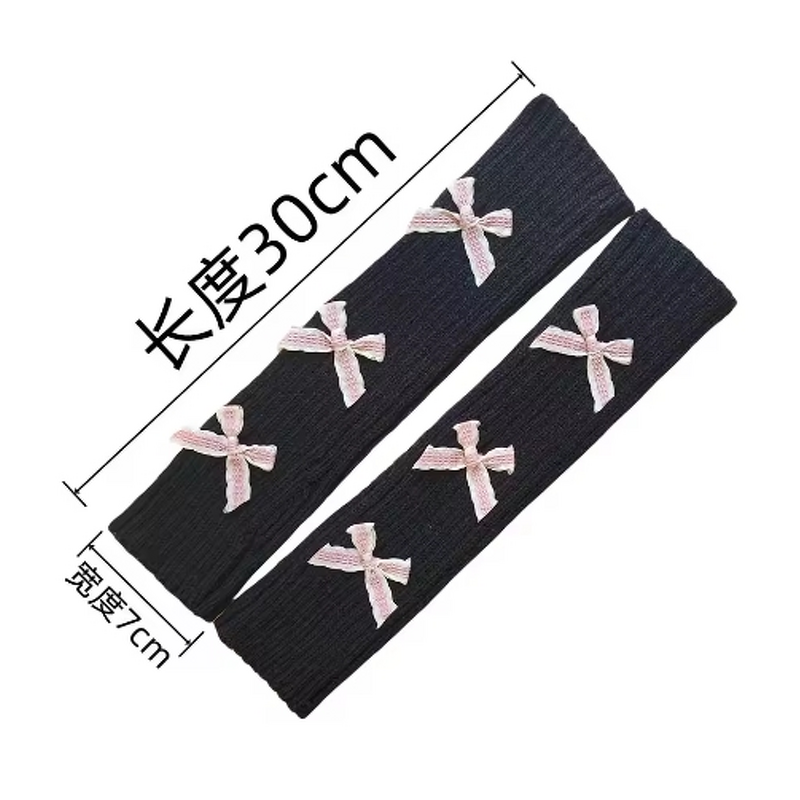 Women's Gloves Factory - Autumn Winter Split-Cuff Knit Gloves