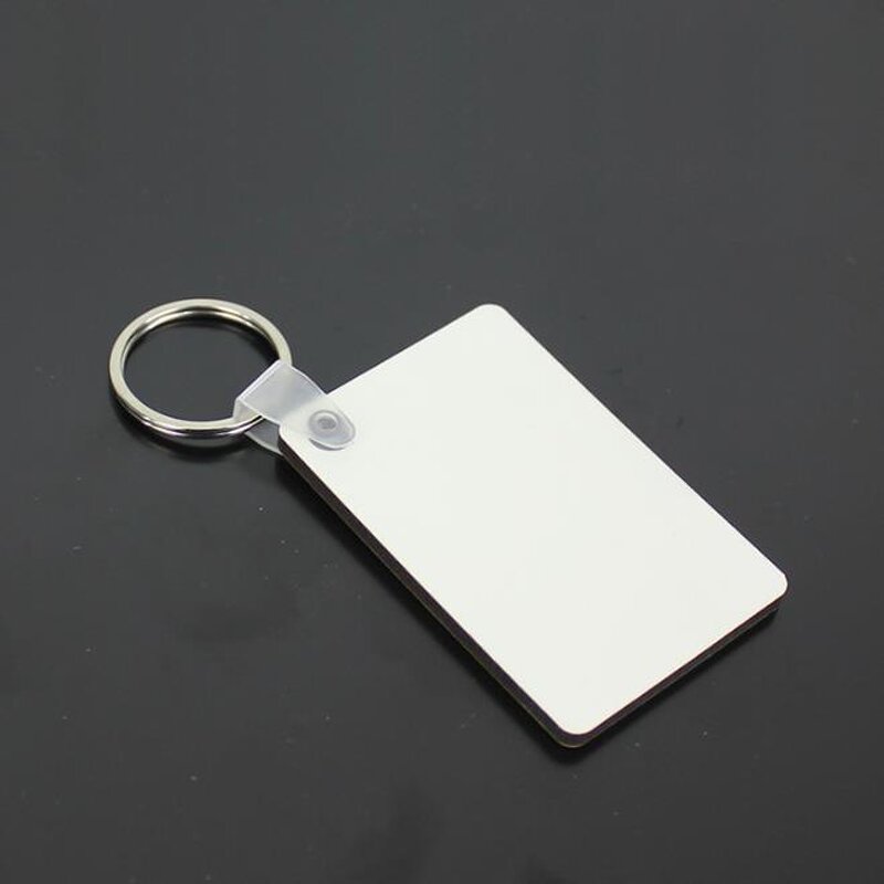 Keychains Factory - DIY Rectangular MDF Sublimation Blanks