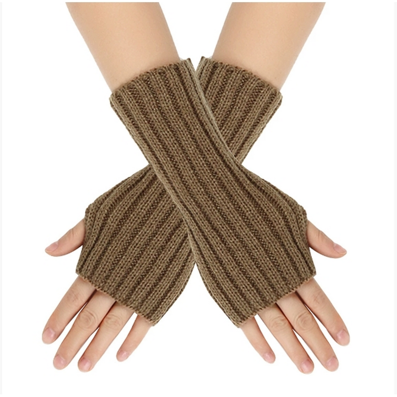 Fingerless Mittens Factory - Crocheted Open Finger Winter Gloves