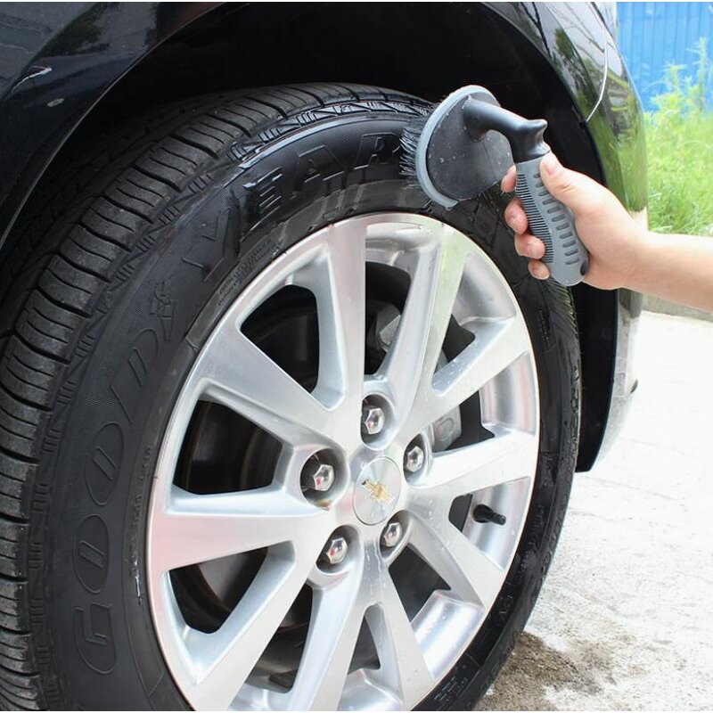 Car Wheel Brush Factory - Durable PP Tire Rim Scrubber Brush