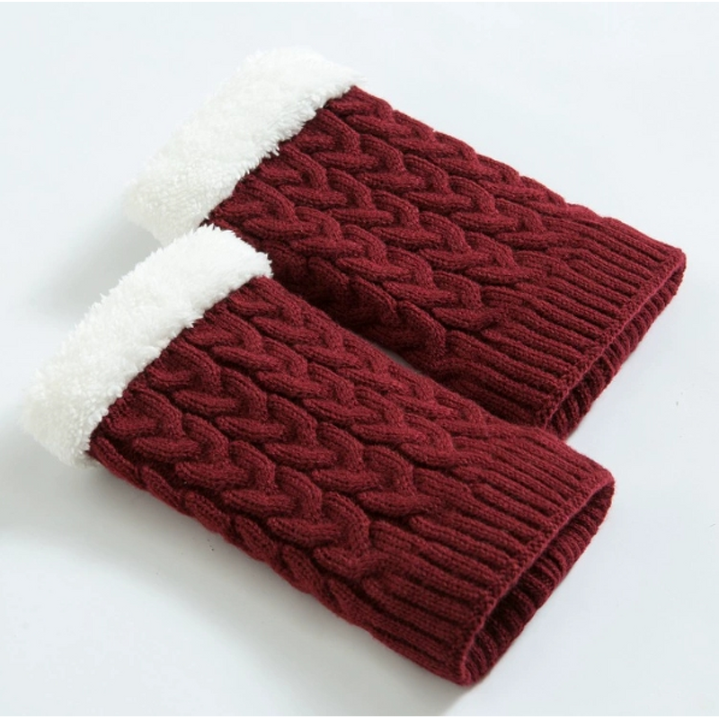 Leg Warmers Factory - Thickened Knitted Knee Warmers Sleeves