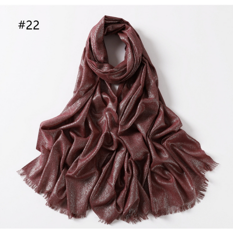 Headscarf Factory - Custom Shimmering Gold Viscose Shawl