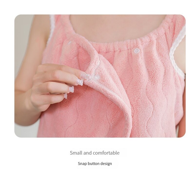 Bath Skirt Factory - Coral Velvet Water Ripple Bath Towel