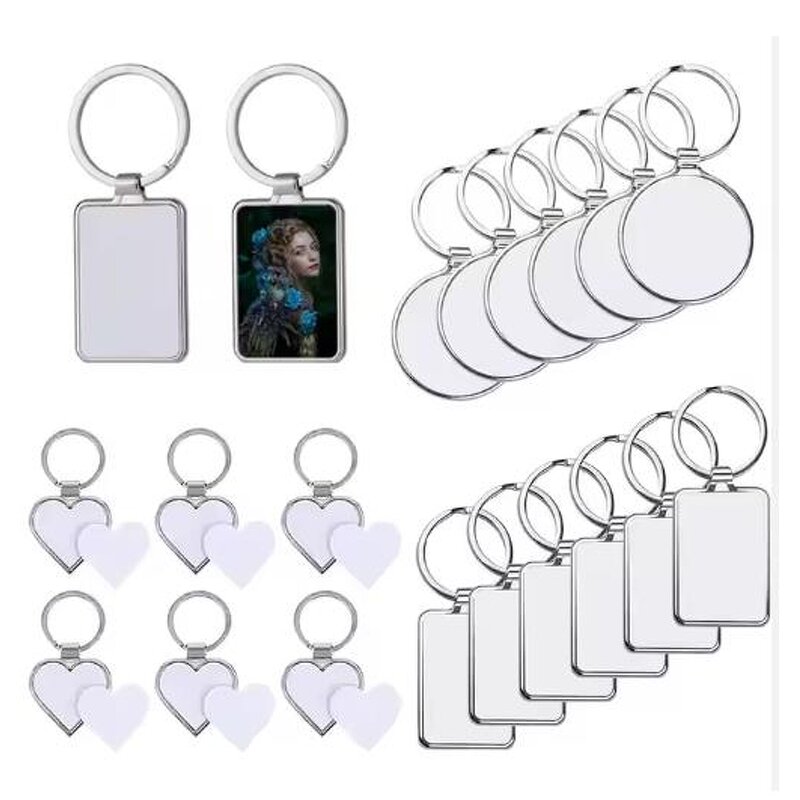 Keychain Factory - Custom Photo Sublimation Metal Keychain