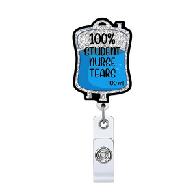 Badge Reel Factory - Bling Cute Acrylic Glitter Charm Reel